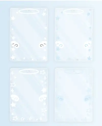 天使B亚克力卡套