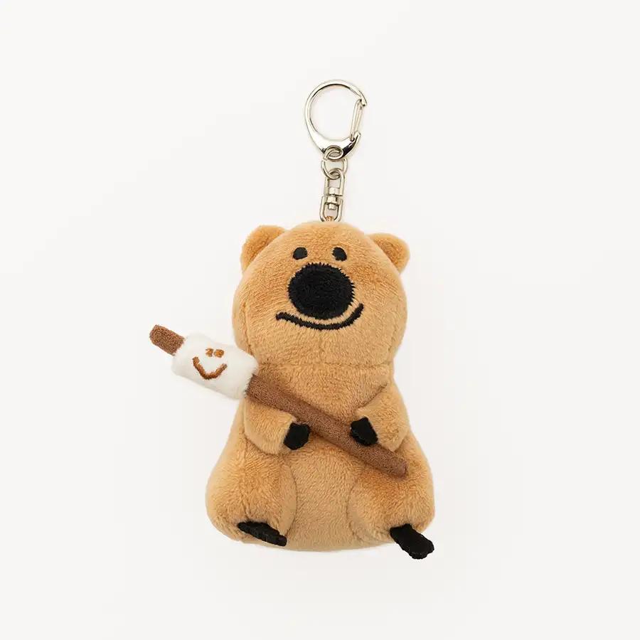 S'more Quokka毛绒玩偶钥匙圈 — 5