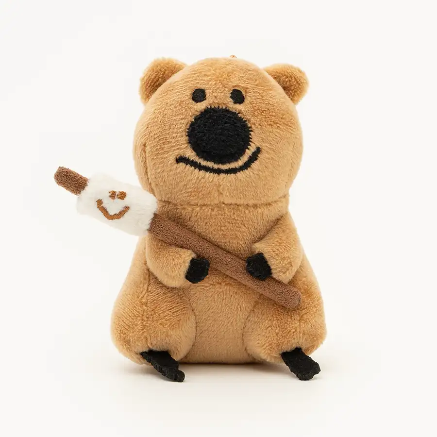 S'more Quokka毛绒玩偶钥匙圈 — 6
