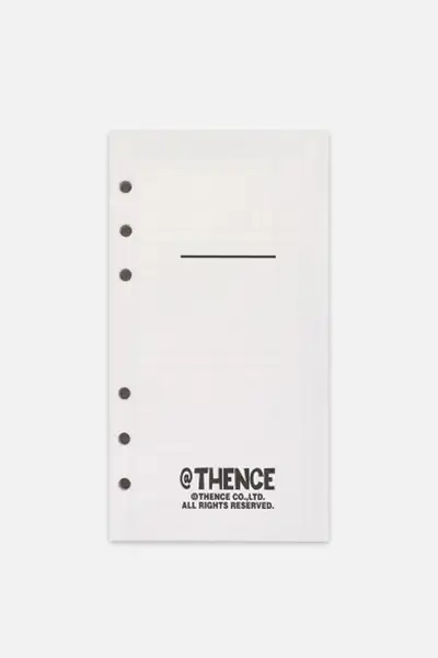 Diary Paper Set_A6 Standard Ver [PVC Sewing Pouch Diary Compatible]