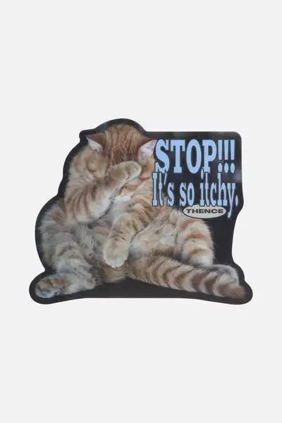 Mouse Pad_Itchy Cat