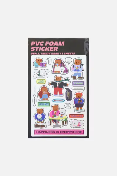 PVC泡棉贴纸_Ver.1_泰迪熊