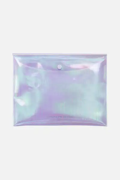 Hologram Pouch_Pink