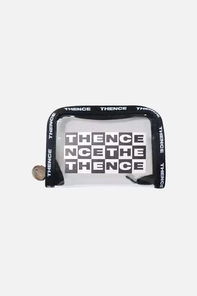 Clear Sewing Mini Pouch_Black