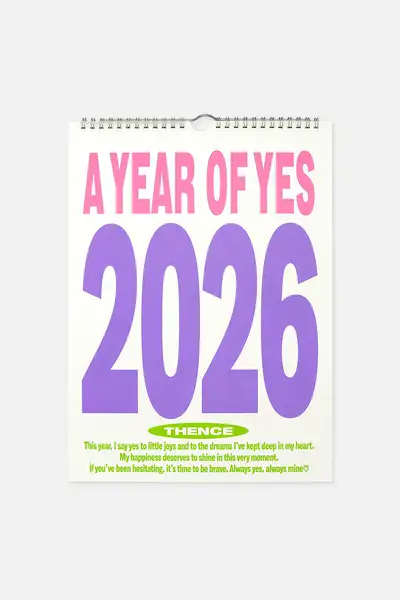 【50%折扣:售完即止】2026年挂墙日历