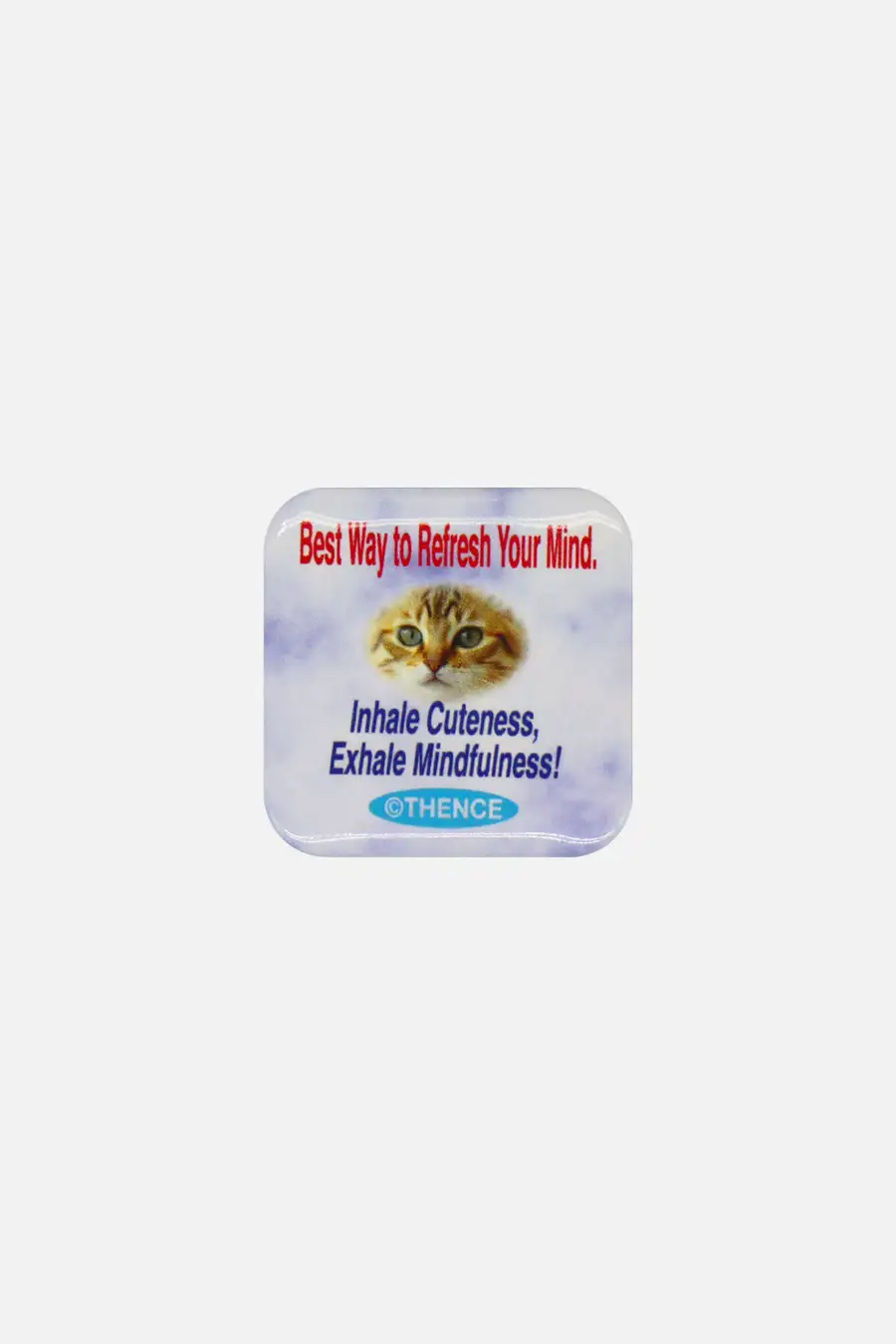 Pin Button_Square_Cat