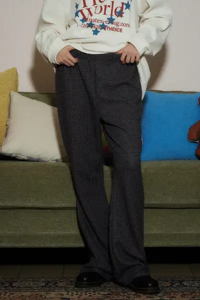 Banding Pants_Pink