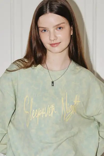 Tie Dye Long Sleeve_HWM_Green