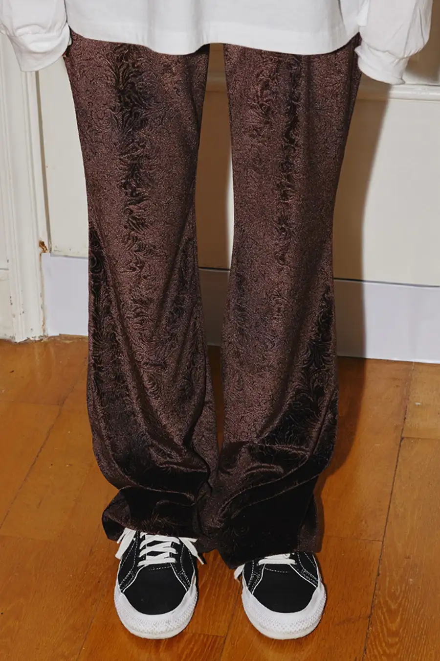 Banding Pants_HWM_Brown