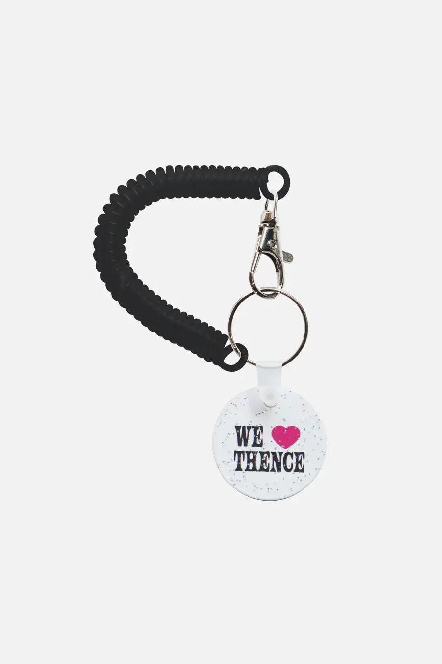 Glitter Key Holder_White