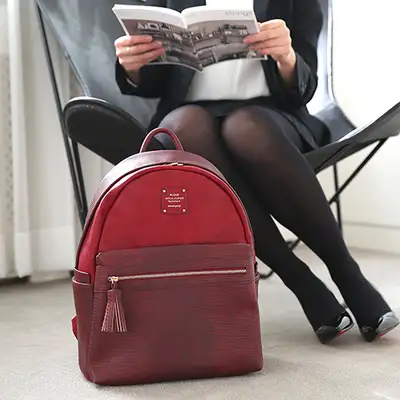 MONOPOLY BLEND OFFICE LEATHER BACKPACK