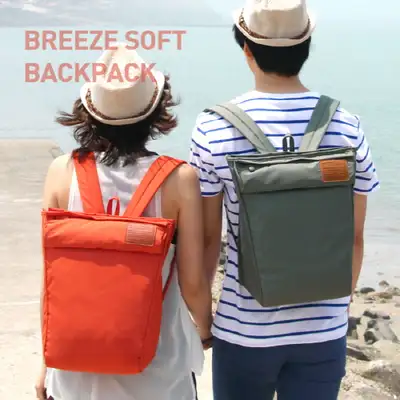 BREEZE Soft Backpack Waterproof Backpack