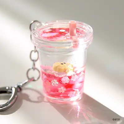 BT21 Water Keyring [Cherry Blossom] - Shooky