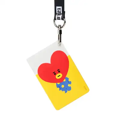 [BT21] クリアカードケース