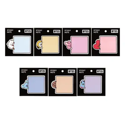[BT21] 付箋メモ(四角)
