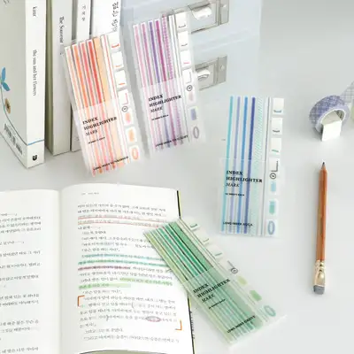 Index Long Highlighter Mark