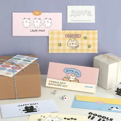 Doodle Money Envelope