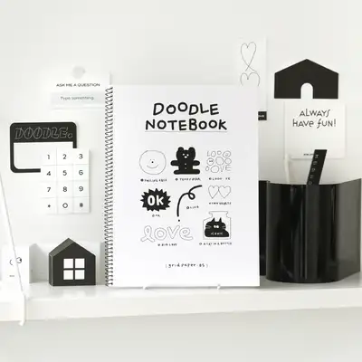 Doodle Graph Notebook