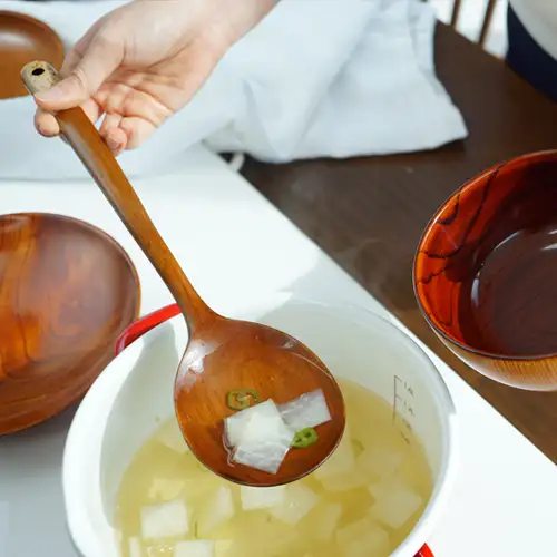 Geumsugangsan Lacquered Wooden Cooking Ladle 32 — 4