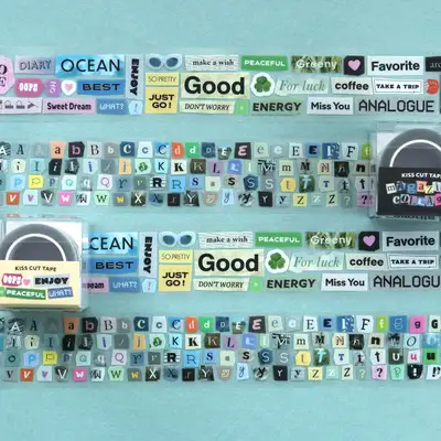 Magazine Collage Kiss-Cut Tape