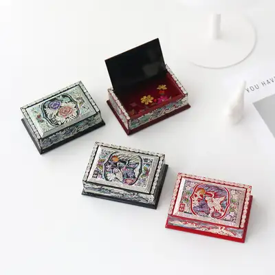 螺鈿漆器 韓國文化之美 (郎齋)名品螺鈿自動筆筒(金英萬文化財技能人作品)