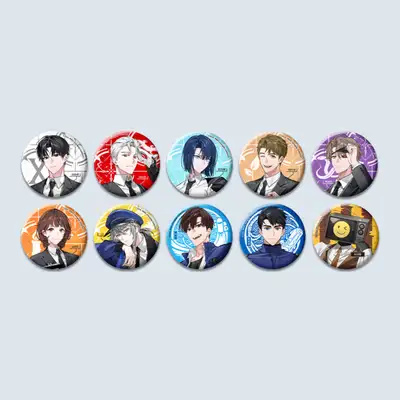 [Goods] Even Falling into Urban Legends, I Must Go to Work - Random LD Glitter Can Badge 2025 ver.