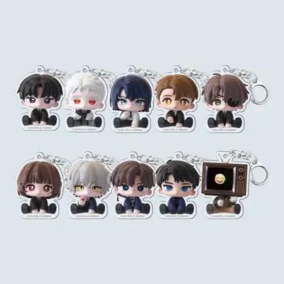 [Goods] Even If I Fall for Ghost Stories, I Still Have to Go to Work - Acrylic Keyring 2025 ver.