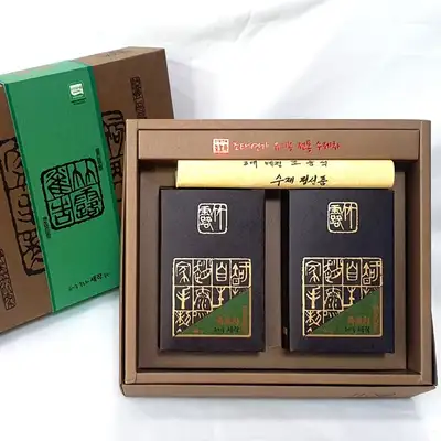 조태연가 竹露茶 細雀（緑茶）80g 智異山オーガニック手作り緑茶