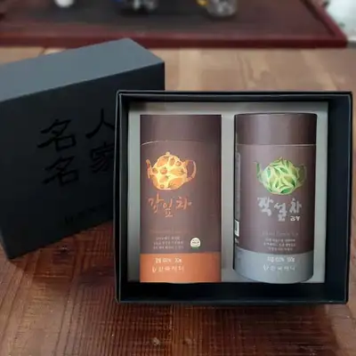 Green Tea Gift Set (Persimmon Concentrate + Persimmon Leaf Tea) Lunar New Year Holiday Thank You Gift Recommendation