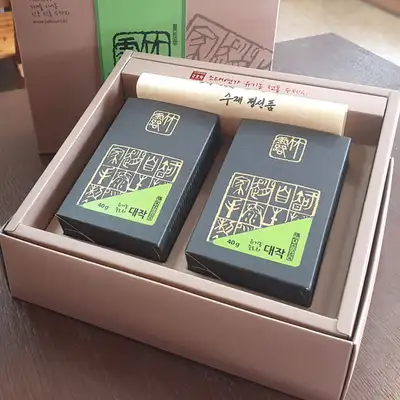 調泰年家 竹露茶 有機栽培 緑茶 大雀 80g 智異山 河東 手作り緑茶