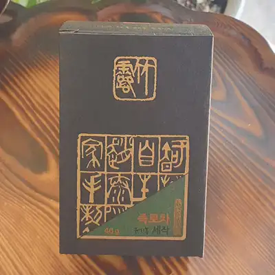 Jo Tae-yeon House Bamboo Dew Tea Fine Grade (Green Tea) 40g / Jirisan Organic Handmade Green Tea