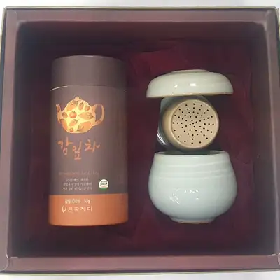 Persimmon Leaf Tea Single-Serving Tea Set Gift Set
