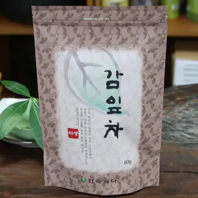 職人が作った野生柿の葉茶 80g-お得サイズ麦茶代わり健康茶