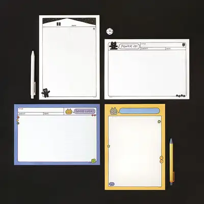 B5 Doodle Notepad