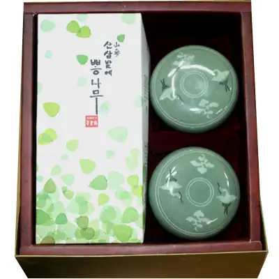 조泰淵家 桑の葉茶 夫婦茶器セット 正月 お盆 感謝ギフト