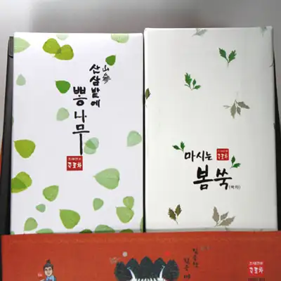 竹露茶2種ギフトセット5号-桑葉茶+ヨモギ茶