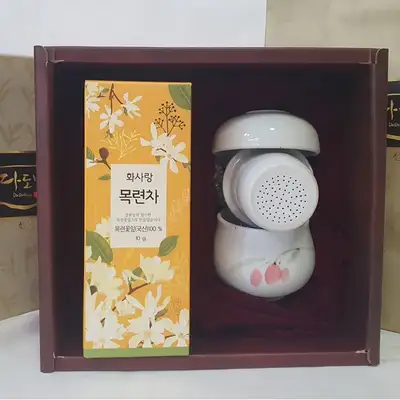 Magnolia Flower Tea Single-Serving Tea Set Gift Package