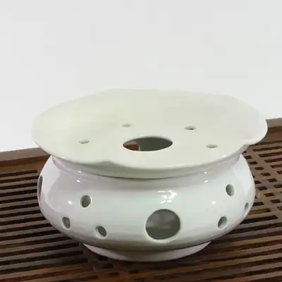 白磁蓮葉ウォーマー(小)