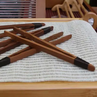 Premium Handmade Bamboo Tea Cup Holder (String) - 1 Piece