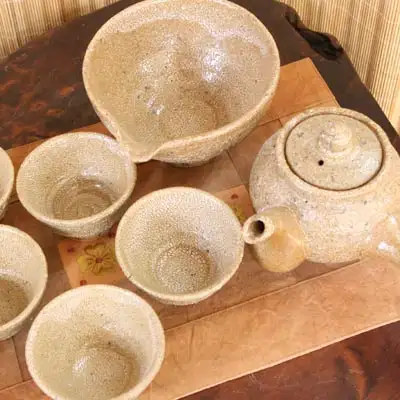 文慶 民芸 5人茶器セット