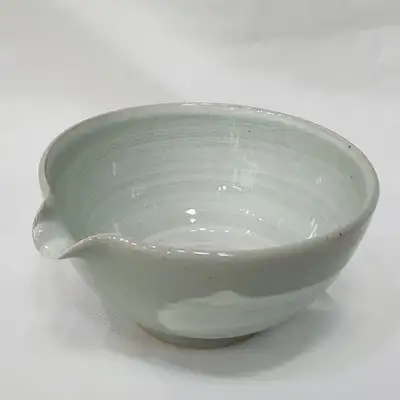 Spout Matcha Whisk Bowl Whipping Matcha Green Tea Latte Café Serving Bowl