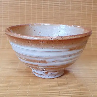 Ido Tea Bowl Type A by Mastersmith Lee Chun-gyu of Haelim, Intangible Cultural Property Holder