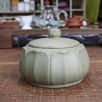 Zisha Tea Storage Jar (Double Chamber) Size 5 / Tea Caddy / Tea Storage Container / Zisha Jar