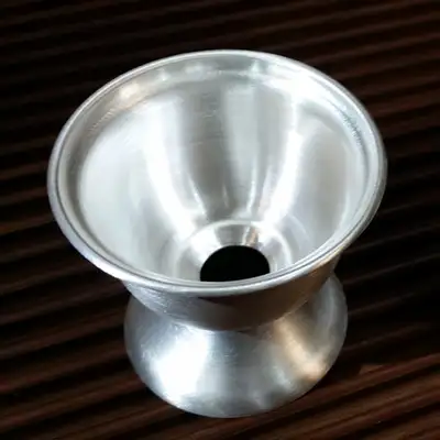 Silver Strainer Mesh Stand