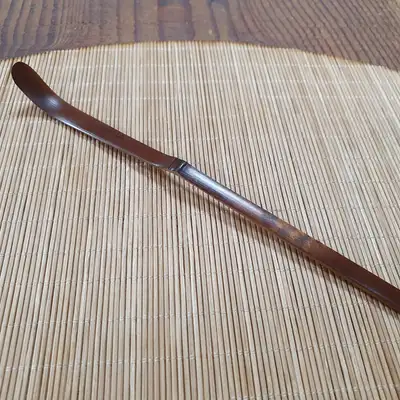 Matcha Spoon (Chashaku) - Smoked Bamboo Japanese Tea Scoop