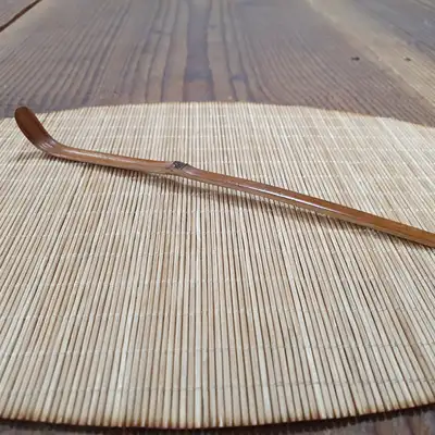 Smoke-Fired Bamboo Matcha Whisk Japanese Tea Utensil