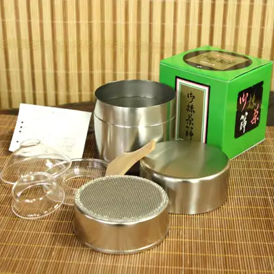 抹茶篩（抹茶茶篩）濾し網セット 茶籠 緑茶粉末用 抹茶ツール