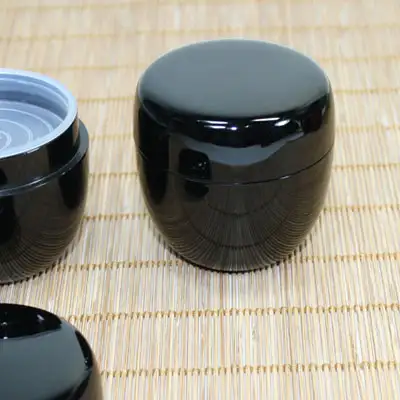 日本 抹茶缶(粉末緑茶缶)2号-小/粉末茶保管容器/茶器