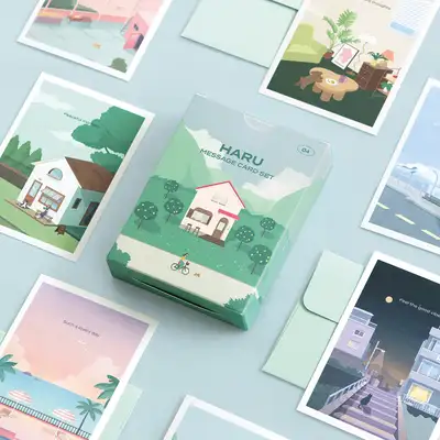 Haru Message Card Set