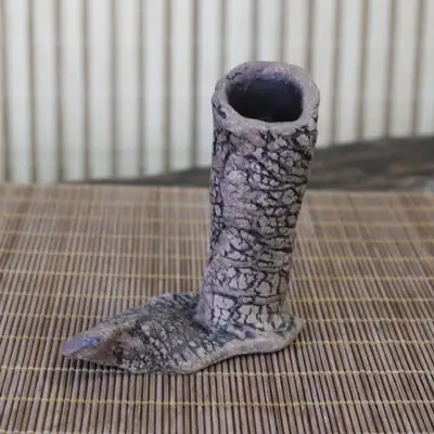 樹皮の香り ハンドメイド 花瓶 3号-小